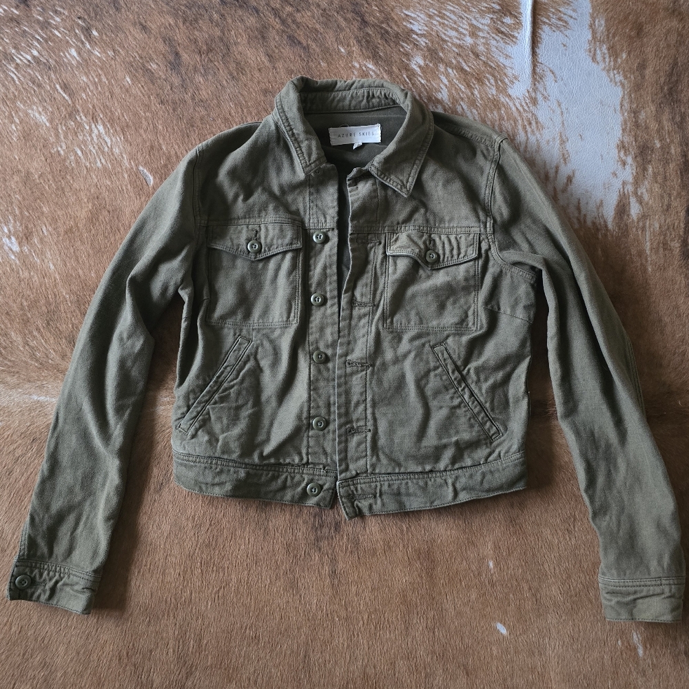 Aritzia Azure Skies Utility Jacket